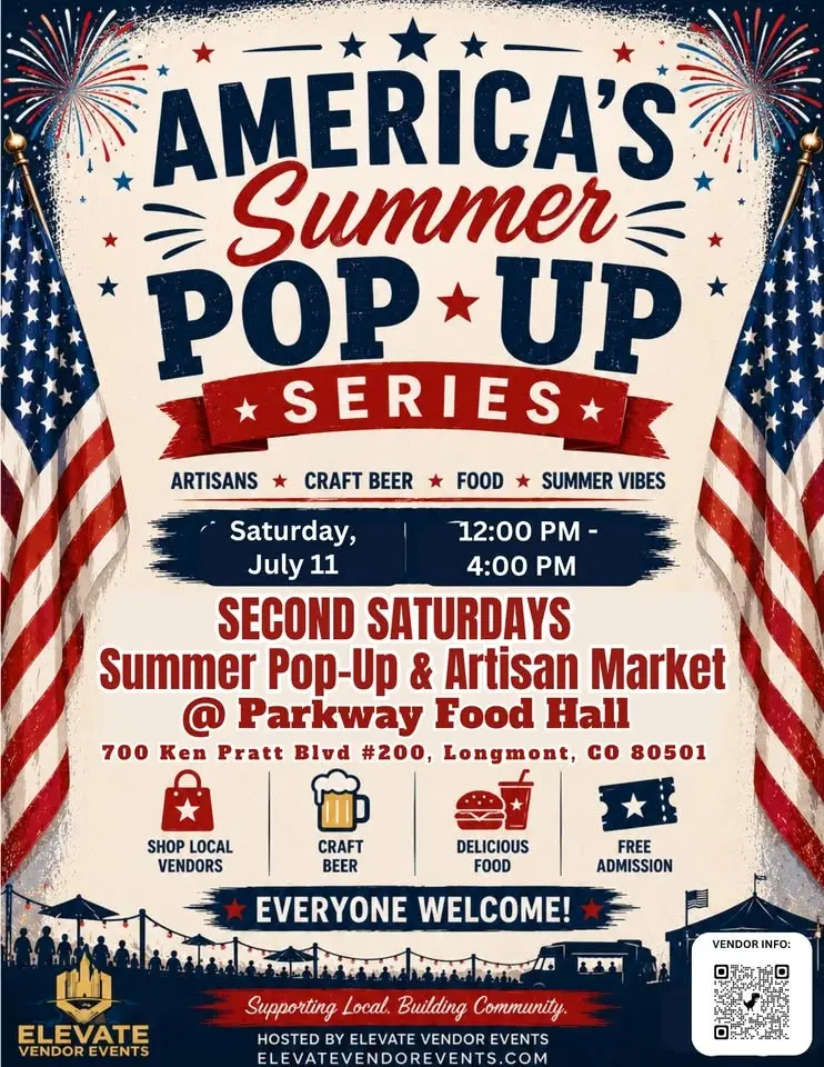 Second Saturdays Summer Pop-Up & Artisan Market at Parkway Food Hall
