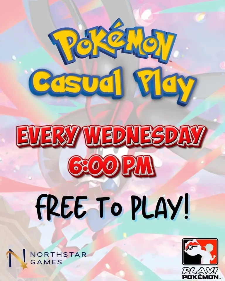 Pokémon TCG – Weekly Casual Play