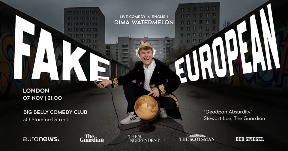 Dima Watermelon: Fake European | Stand-Up Comedy in London