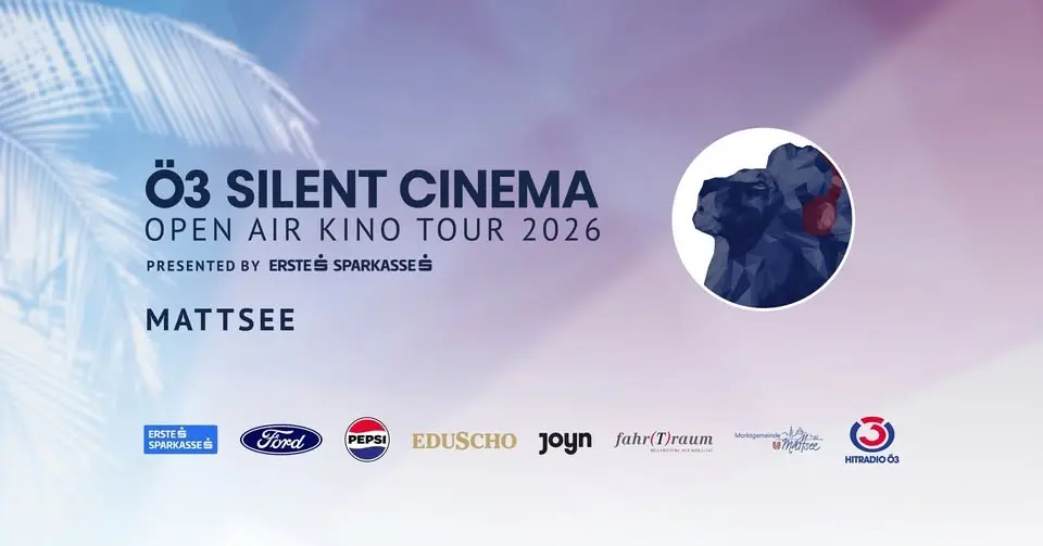 Ö3 Silent Cinema Open Air Kino Tour 2026 | Mattsee - See- und Strandbad