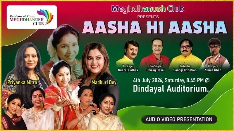 Aasha Hi Aasha - A Grand Musical Tribute To Asha Bhosle - Ahmedabad
