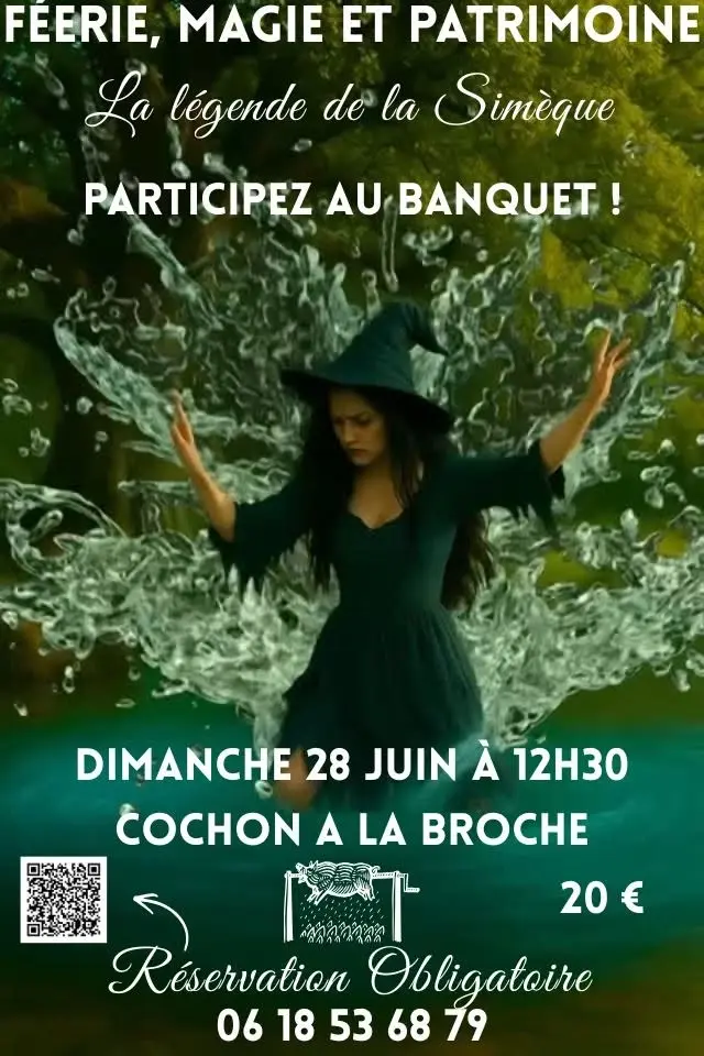 BANQUET - SPECTACLE de la SIMEQUE - FETE MEDIEVALE