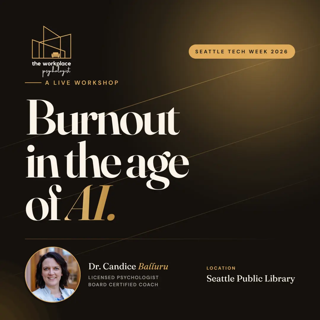 Psychological Burnout in the Age of AI by The Workplace Psychologist PLLC