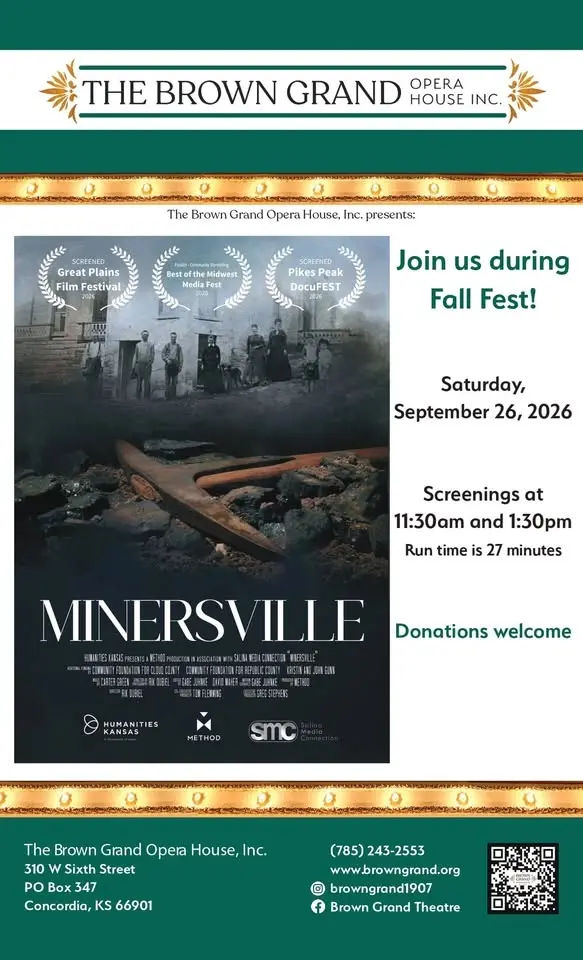 MINERSVILLE Screenings at the Brown Grand