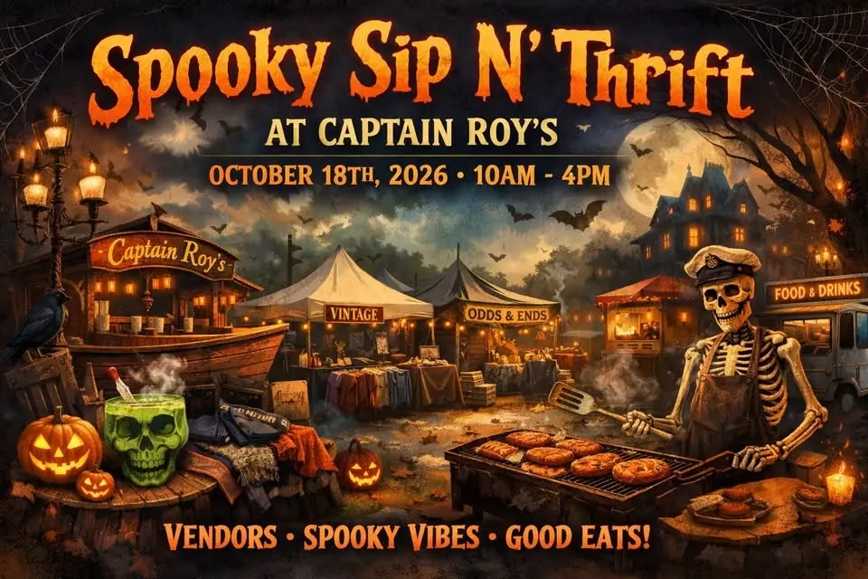 Spooky Sip N’ Thrift