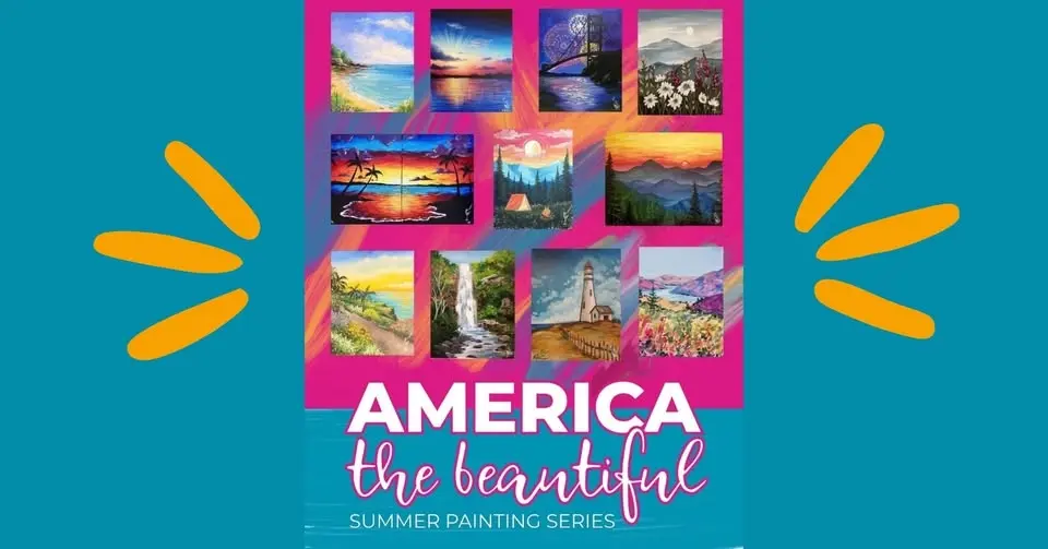 America the Beautiful Summer Painting Series!