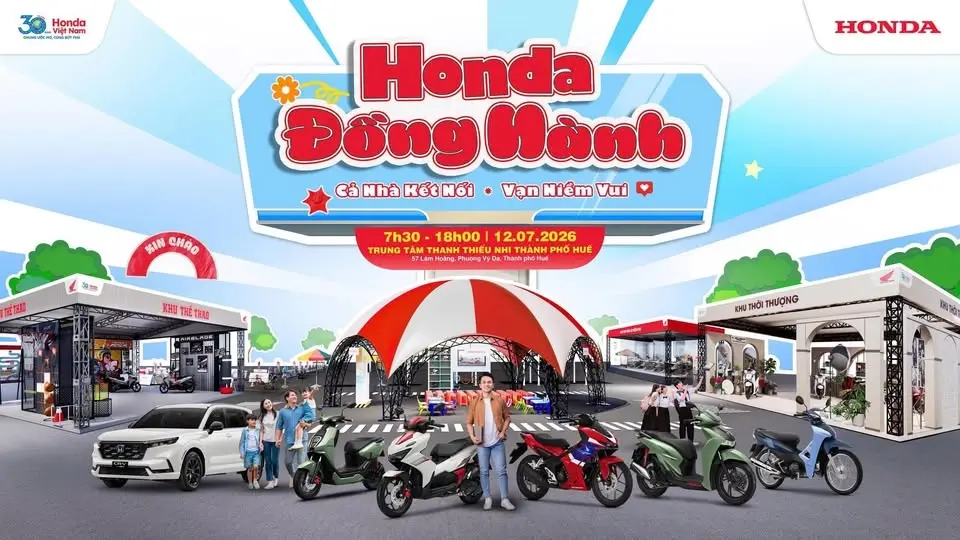 HONDA ĐỒNG HÀNH - CẢ NHÀ KẾT NỐI - VẠN NIỀM VUI