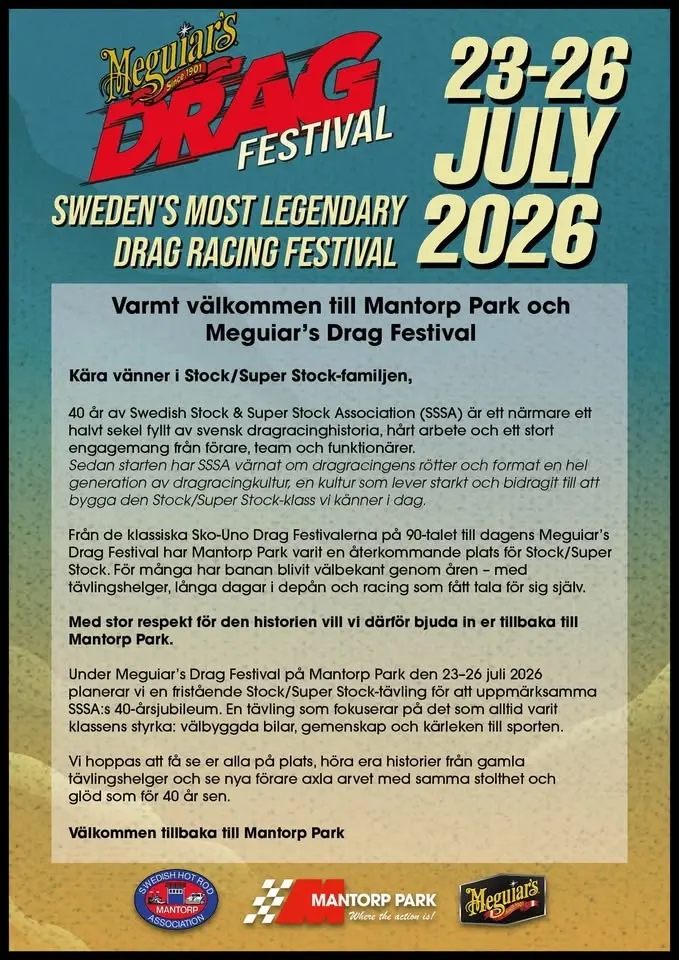 40-ÅRSJUBILEUM RACE