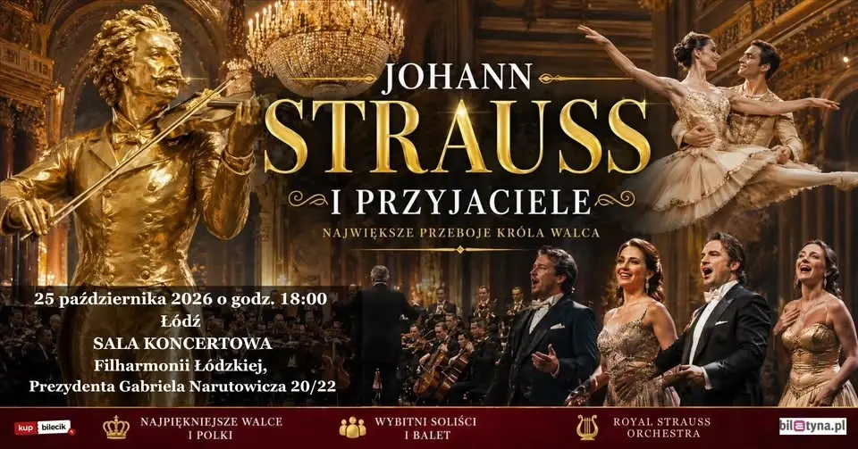 ✨ Wielka Gala Wiedeńska – Johann Strauss i Przyjaciele