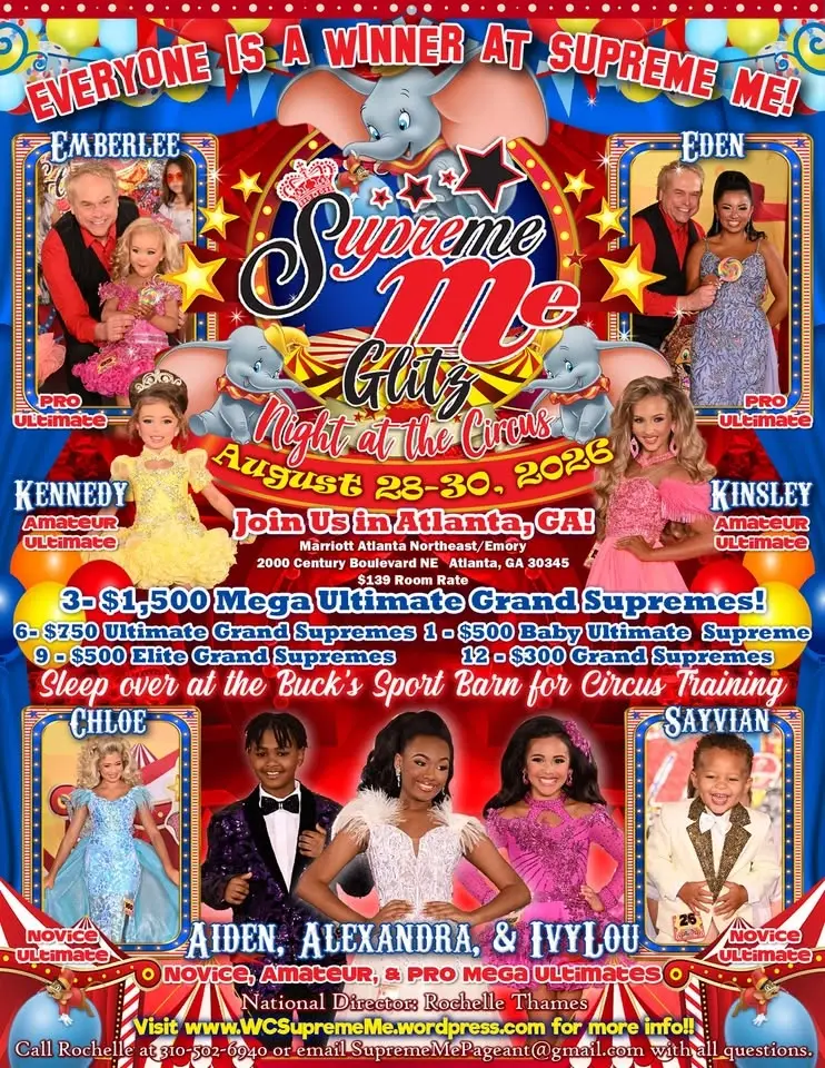 2026 Supreme Me Nationals Night at the Circus