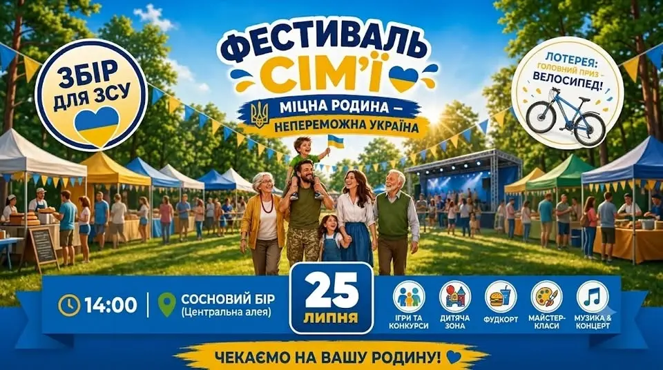 Фестиваль сім'ї "Міцна родина - непереможна Україна"