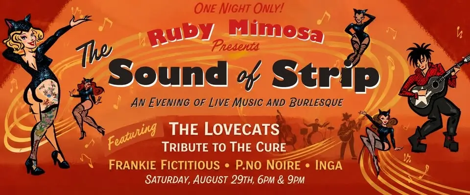 The Sound of Strip featuring The Lovecats - Tribute to The Cure