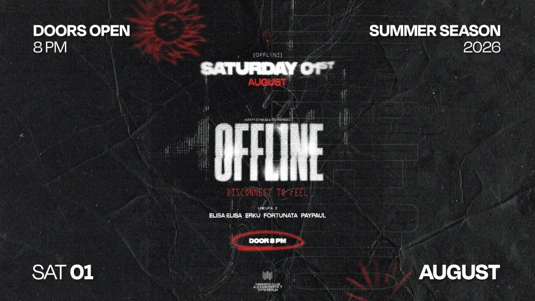 OFFLINE – DISCONNECT TO FEEL