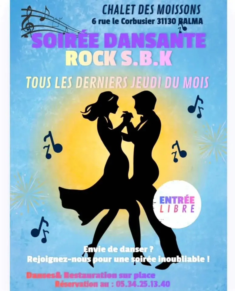 soirée S.B.K. Rock au CHALET des MOISSONS a BALMA