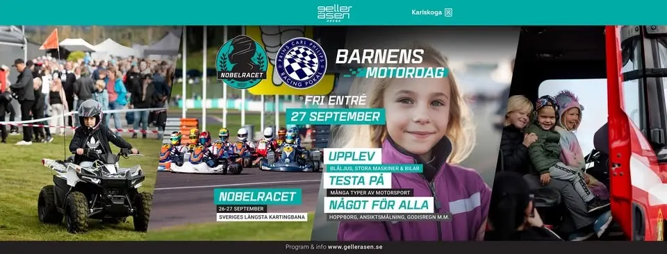 Prins Carl Philips Racing Pokal med Barnens Motordag