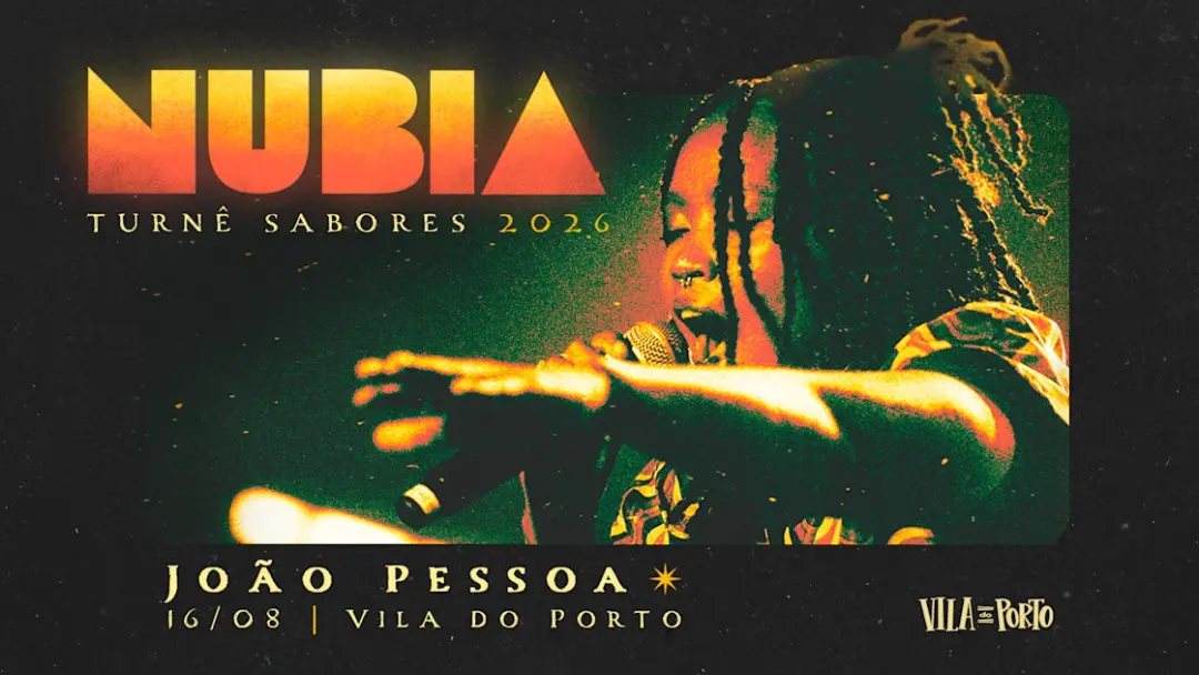 Núbia - Turnê Sabores 2026 // Radiola Jamaicana E Mebiah
