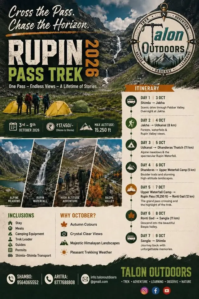 Rupin Pass Trek 