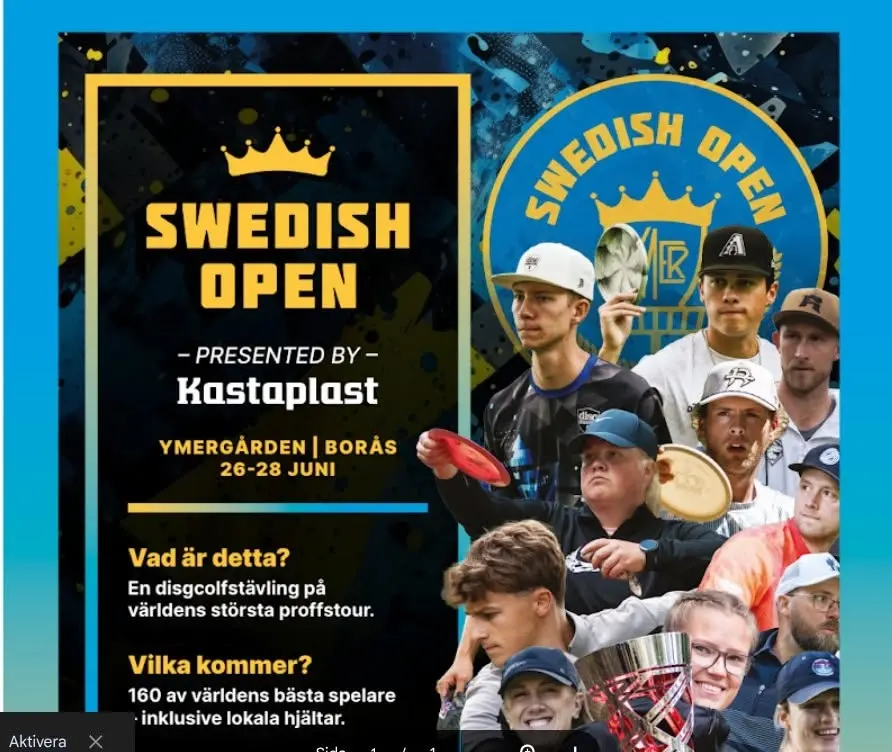 Swedish Open - presented by Kastaplast