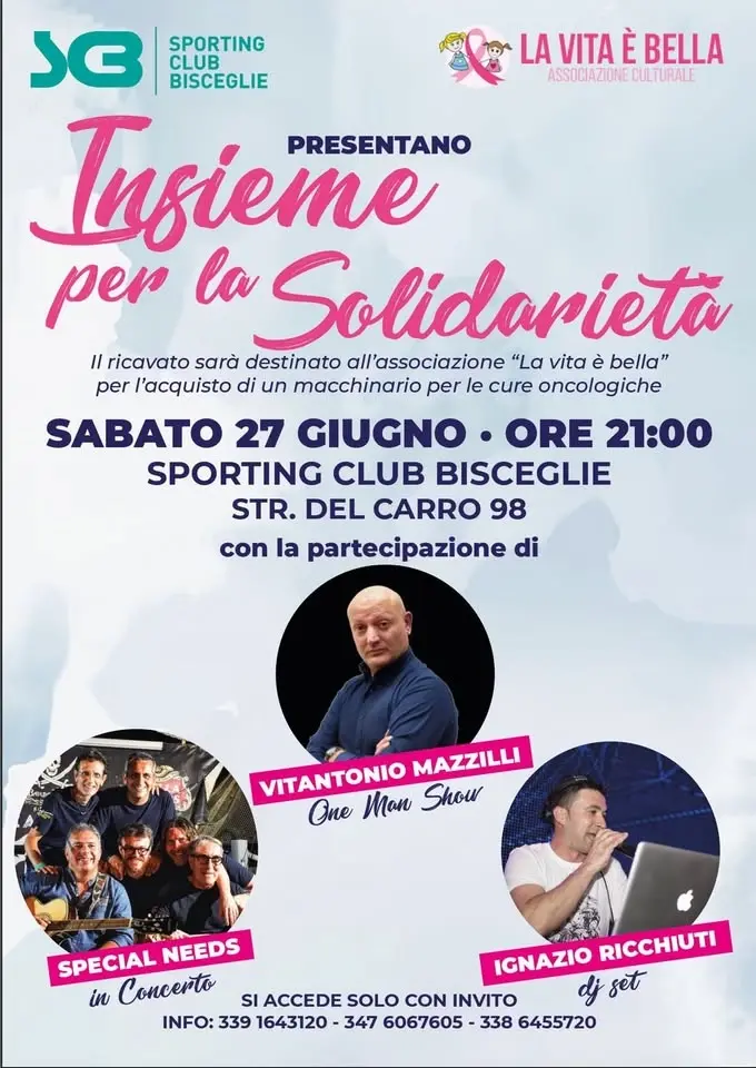 INSIEME PER LA SOLIDARIETÀ 