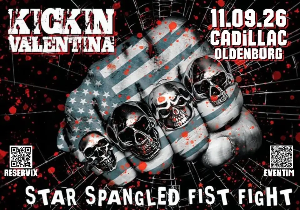 Kickin' Valentina - Star Spangled Fist Fight Tour '26