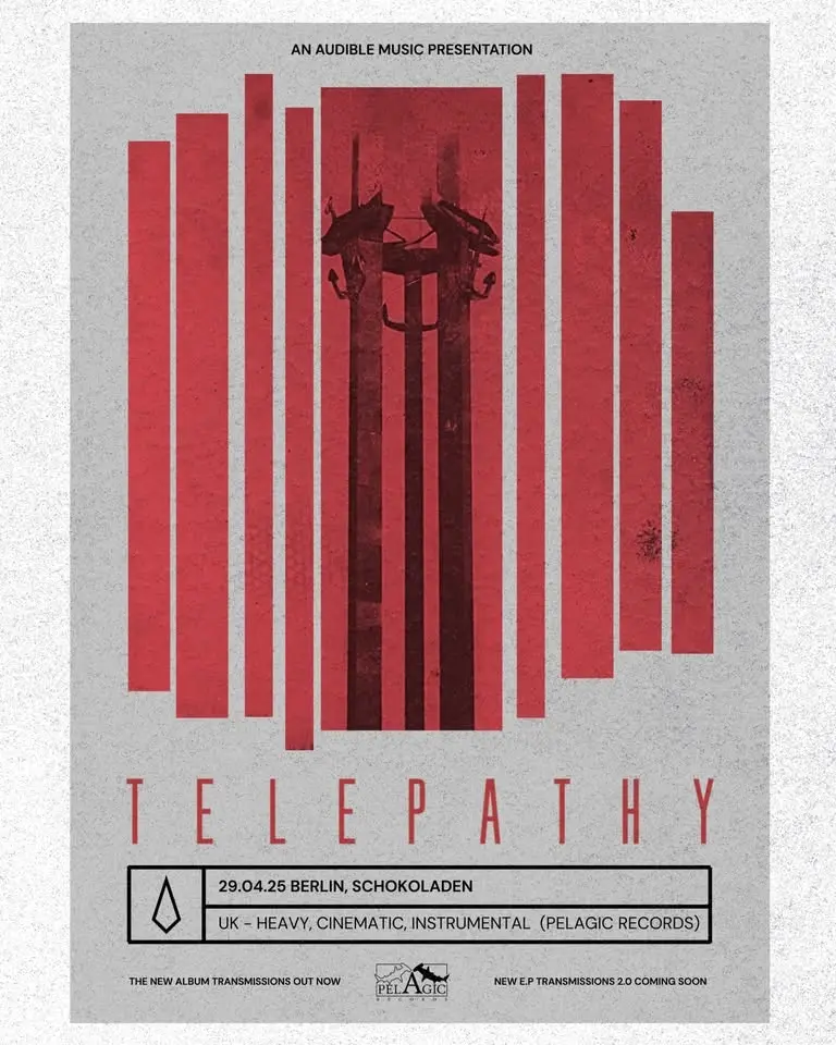 Telepathy (instrumental post-rock/uk) + Fargo (post-rock/leipzig) | Schokoladen