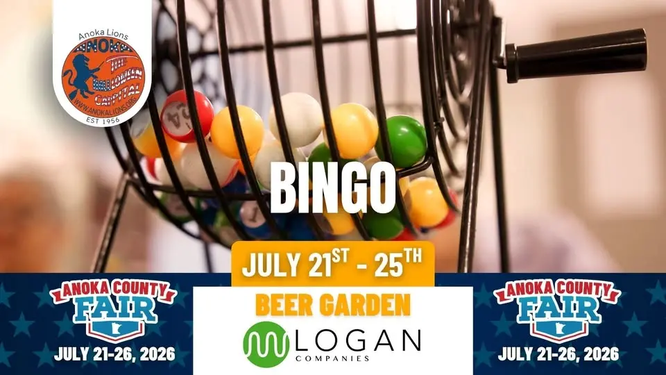 Daily Beer Garden Bingo at the Anoka County Fair!