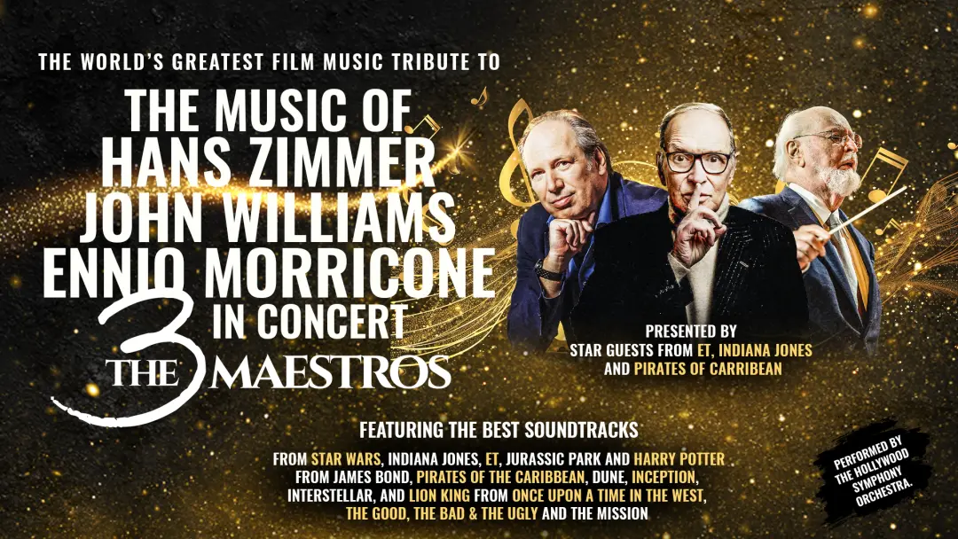 The 3 maestros – Zimmer, Williams & Morricone