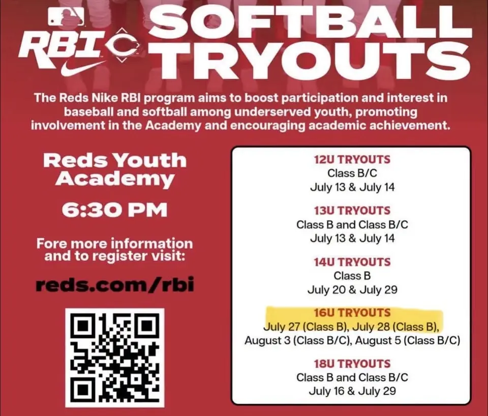 16u B - Reds Nike RBI - T.Brown Tryouts