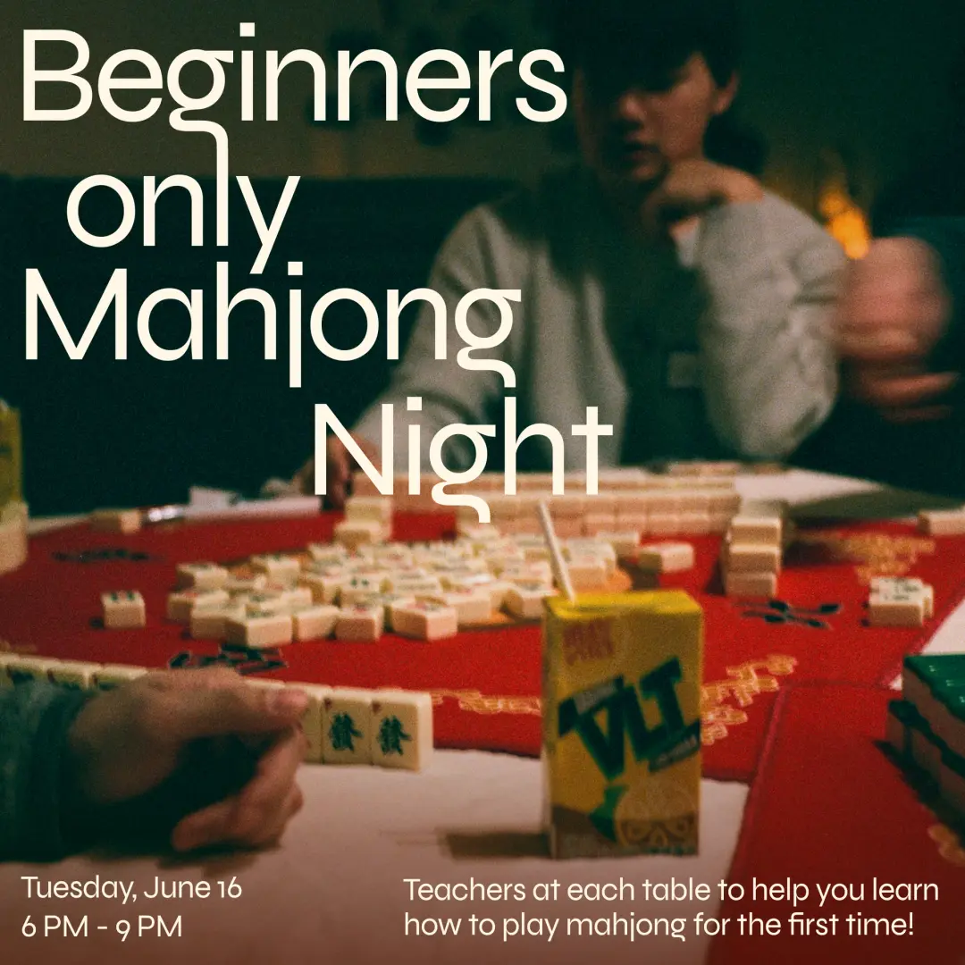 Beginners only Mahjong Night