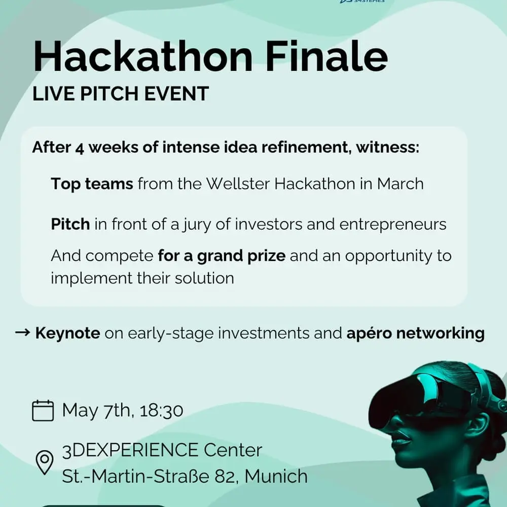 🚀 Digital Health Hackubator, Investor Talk, 3DEXPERIENCE Lab FabLab Tour & more!