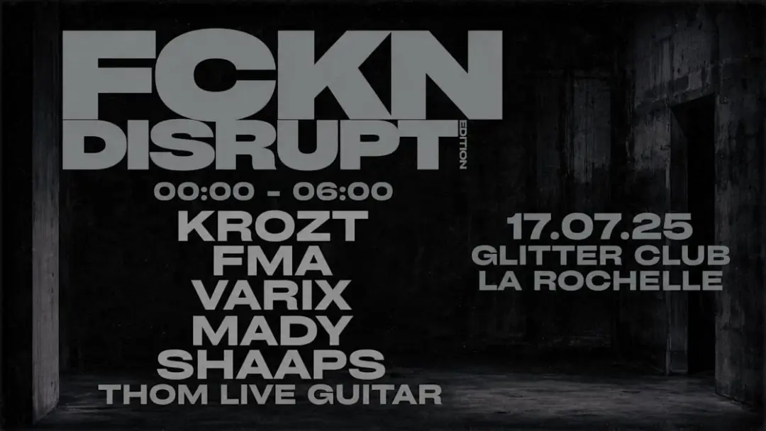 Fckndisrupt Glitter Club // Fckn6tem