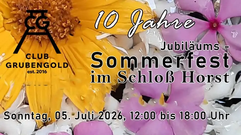 Sommerfest 2026 - für den guten Zweck!