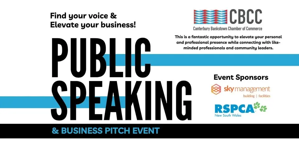 Public Speaking & Business Pitch Event