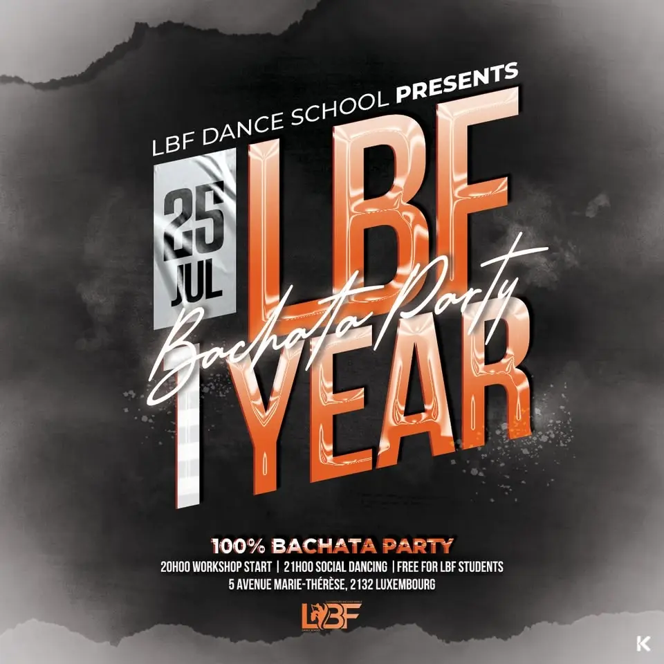 🎉 LBF Dance School – 1st Anniversary Party 🎉
