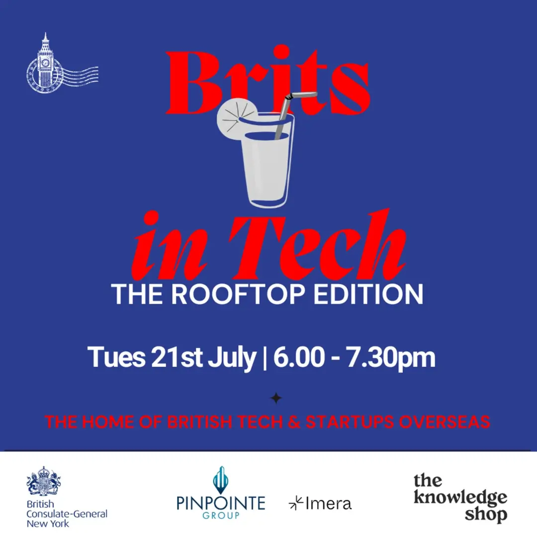 Meet us on the Roof! Brits in Tech & The Great British Business Club