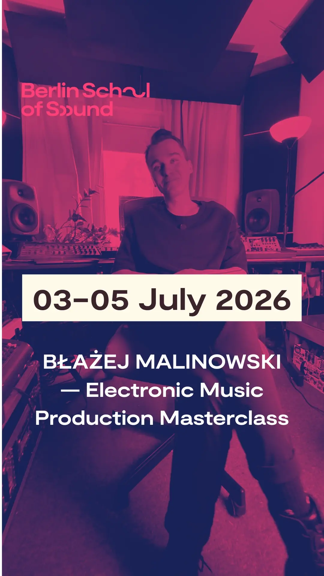BŁAŻEJ MALINOWSKI — Electronic Music Production Masterclass