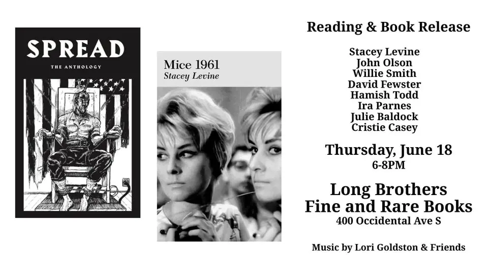 SPREAD and Mice 1961 Reading and Signing
