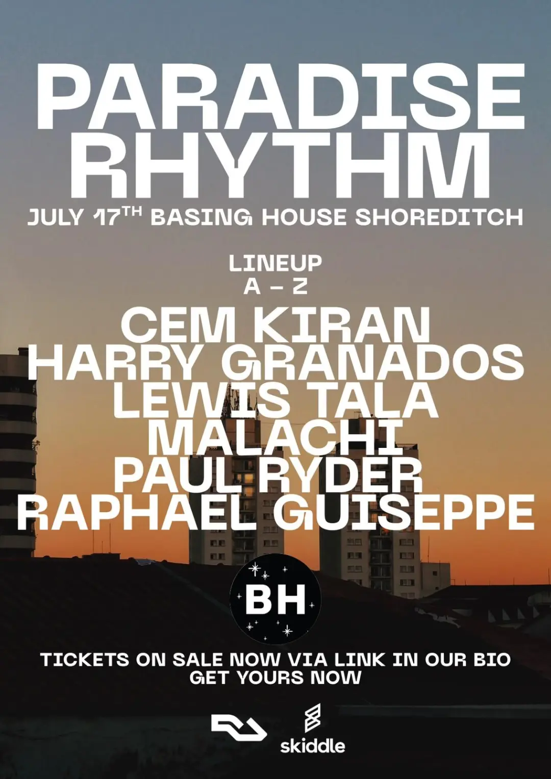 Paradise Rhythm Comes To London