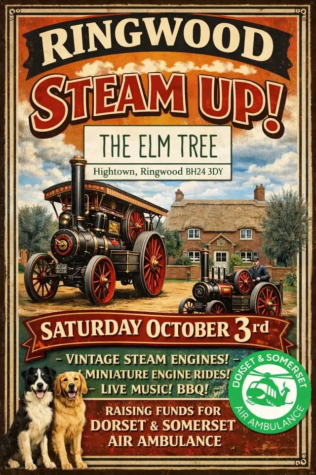 Ringwood Steam Up at The Elm Tree