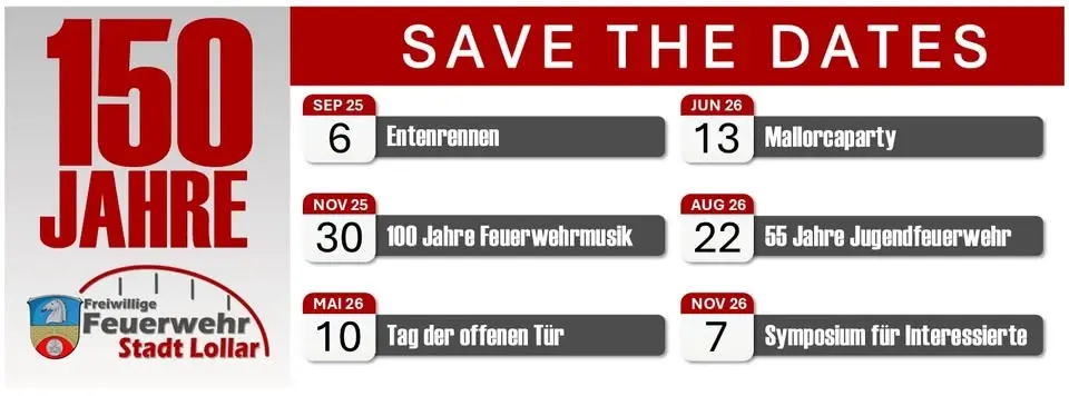 150 Jahre FFw Lollar - SYMPOSIUM FÜR INTERESSIERTE