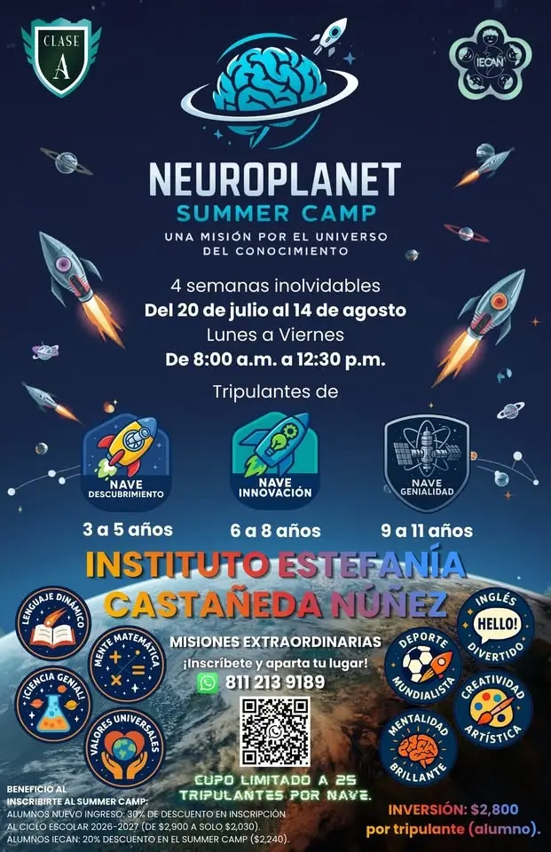 ☀️🚀 NEUROPLANET SUMMER CAMP 2026 🌎✨
