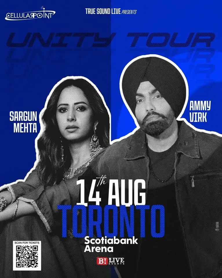 UNITY TOUR - AMMY VIRK & SARGUN MEHTA