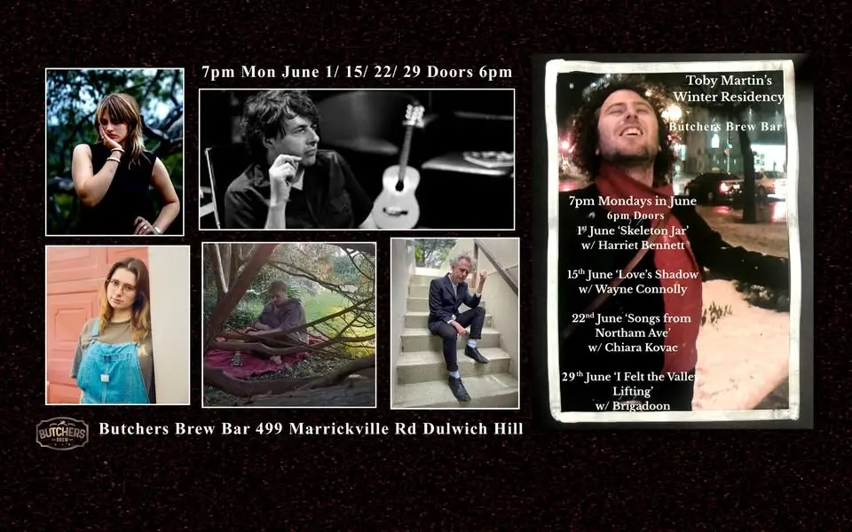 TOBY MARTIN & BRIGADOON - LIVE AT BUTCHERS BREW BAR!