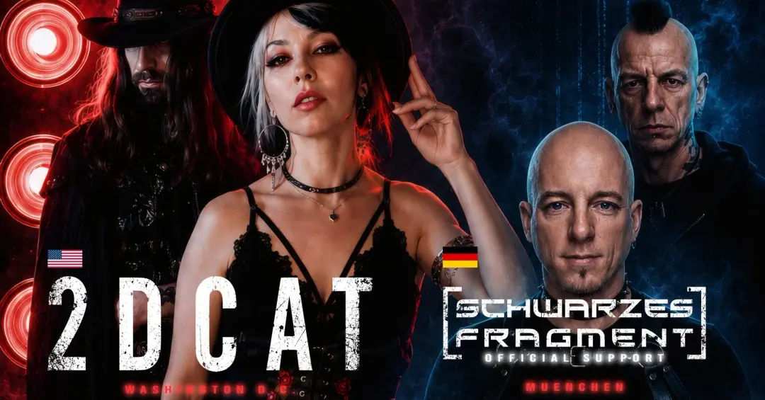 DUNKELSTROM SPECIAL #1 | 2DCAT (US) | Support: Schwarzes Fragment (DE) | Szenerie Drehleier München