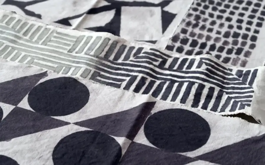 Atelier Plein air ! | Teinture textile et motifs à l’argile