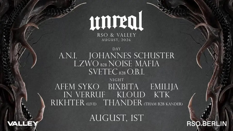 UNREAL Berlin Weekender