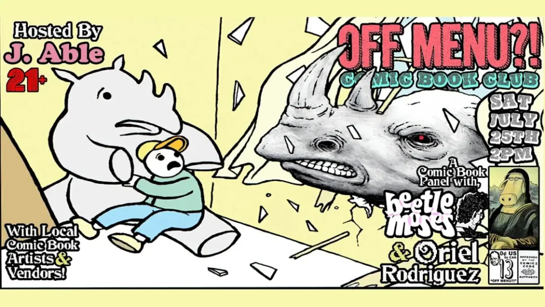 "Off Menu?!" Comic Book Club #13