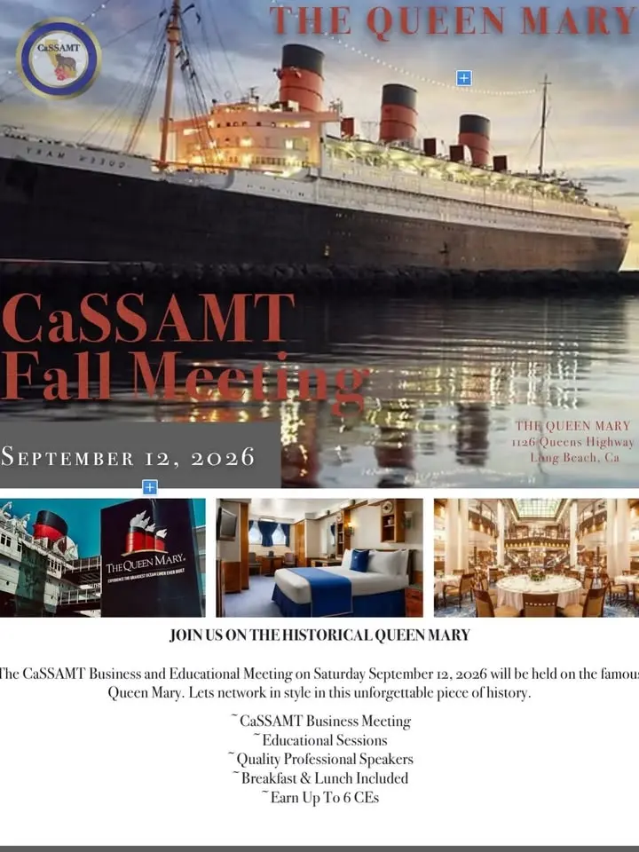 2026 CaSSAMT Fall Educational Seminar