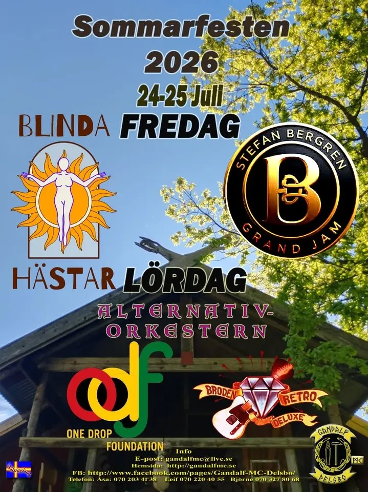 Gandalf Mc sommarfesten 2026