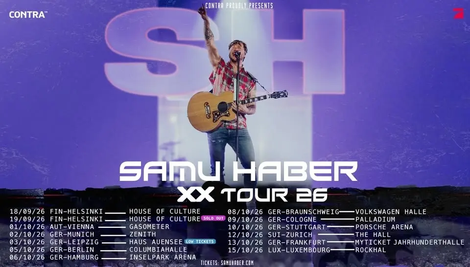 Samu Haber // XX TOUR 26 // Köln